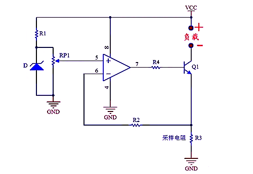 運算放大器 MOS管 恒流源電路