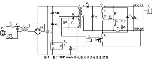 反激式開關(guān)電源 LED