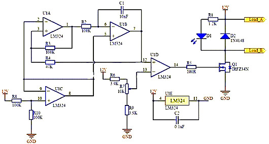 【實(shí)例分析】PWM直流電機(jī)轉(zhuǎn)速控制器電路原理-KIA MOS管