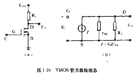 VMOS管 共源極 共柵極 共漏極