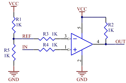 運放 電壓比較器電路