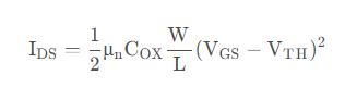 MOS管模型-MOS管在強(qiáng)反型區(qū)作放大器-KIA MOS管