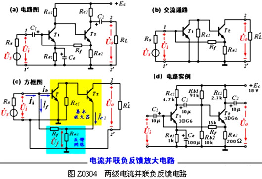 【圖文】?jī)杉?jí)電流并聯(lián)負(fù)反饋放大電路-KIA MOS管