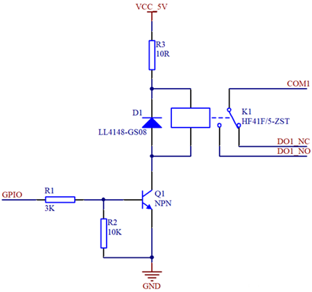 【電路設(shè)計】三極管控制繼電器電路圖-KIA MOS管