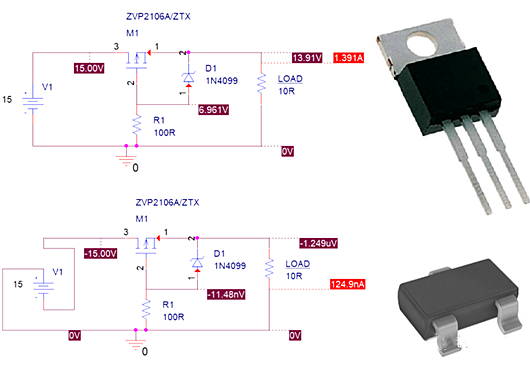 反向電壓極性保護的PMOS電路設(shè)計-KIA MOS管