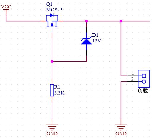 PMOS做雙向開關(guān)電路-PMOS防倒灌、防反接電路-KIA MOS管