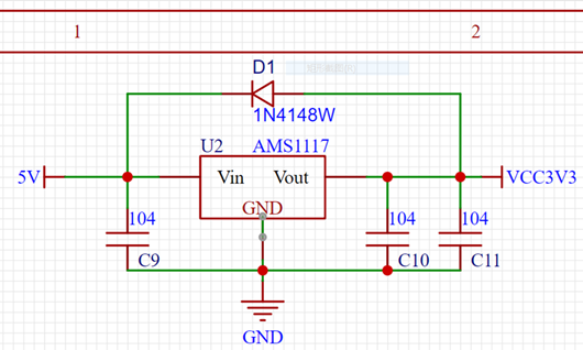 LDO 輸入輸出 二極管