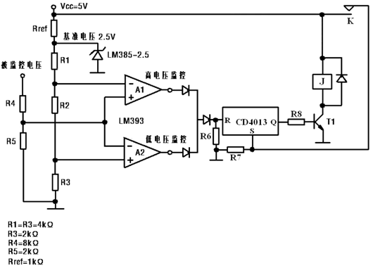 【電路分享】電源入口欠壓保護電路圖-KIA MOS管