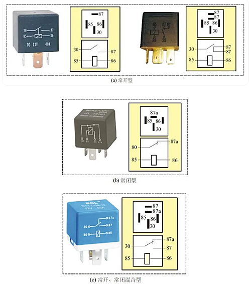 繼電器電路圖