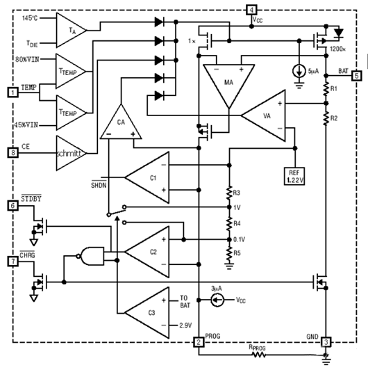 tp4056充電模塊,tp4056充電電路圖