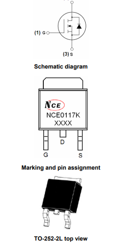 nce0117k參數(shù),nce0117k代換,KIA6110A中文資料-KIA MOS管