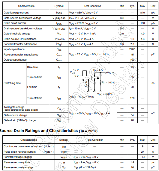 k3878場(chǎng)效應(yīng)管參數(shù),引腳圖