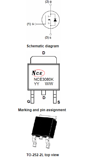 nce3080k場(chǎng)效應(yīng)管參數(shù),nce3080k代換,保護(hù)板熱銷(xiāo)KNX3403A-KIA MOS管