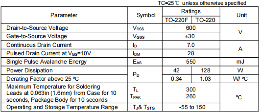 開(kāi)關(guān)電源MOS管,LED驅(qū)動(dòng),KNX4660A參數(shù)7n60代換-KIA MOS管