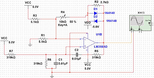 rc正弦波振蕩電路