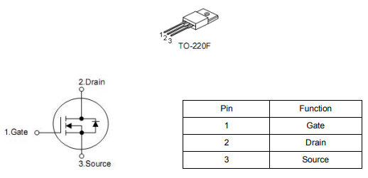 3n80c場效應管參數(shù)