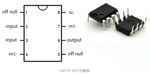741芯片引腳圖功能圖,lm741芯片參數(shù)特點-KIA MOS管