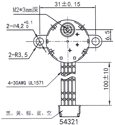 全橋驅(qū)動步進電機