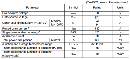 7306MOS管,7306場(chǎng)效應管