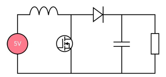 開(kāi)關(guān)升壓電路圖,開(kāi)關(guān)升壓電路原理-KIA MOS管