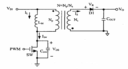 反激式開關(guān)電源電路,軟開關(guān)反激式開關(guān)電源-KIA MOS管