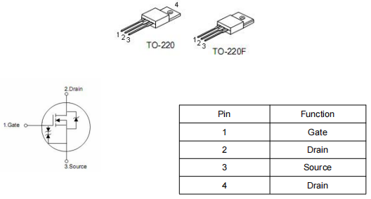 電源適配器mos管,KNX6140S場(chǎng)效應(yīng)管參數(shù)原廠現(xiàn)貨-KIA MOS管