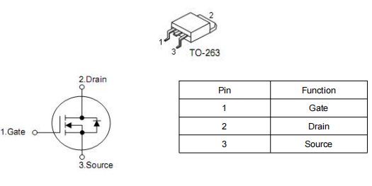 鋰電池保護板mos管,042N10參數(shù)場效應(yīng)管代換,KCB3010A資料-KIA MOS管