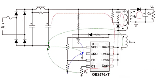 反激開關(guān)電源環(huán)路