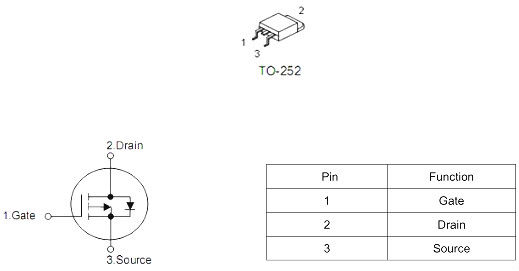 電動(dòng)車防盜報(bào)警器專用,KPD7910A場(chǎng)效應(yīng)管參數(shù)引腳圖-KIA MOS管