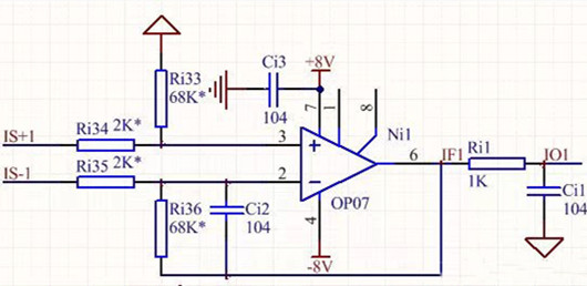 儀表放大器,運(yùn)算放大器電路