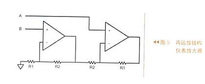 儀表放大器,運(yùn)算放大器電路