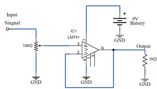 運(yùn)放電壓跟隨器